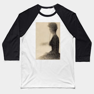 Seated Woman with a Parasol (study for La Grande Jatte) by Georges-Pierre Seurat Baseball T-Shirt